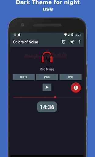 Colors of Noise - Noise generator app 4