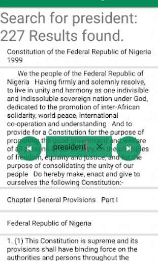 Constitution of Federal Republic of Nigeria 2