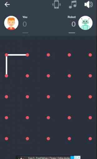 Dots and boxes game Free 4