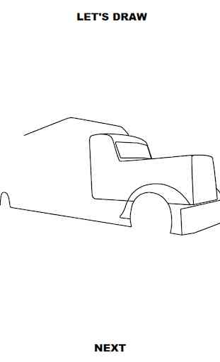 Draw Semi Trucks 3