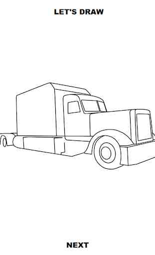 Draw Semi Trucks 4