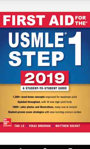 First Aid For The USMLE Step 1, 2019 1