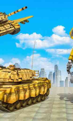 Flying Air Robot Transform Tank Robot Battle War 4