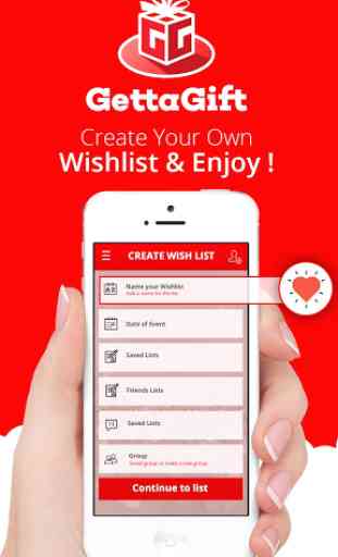 GettaGift : Wishlist Shopping & Gifting App 2