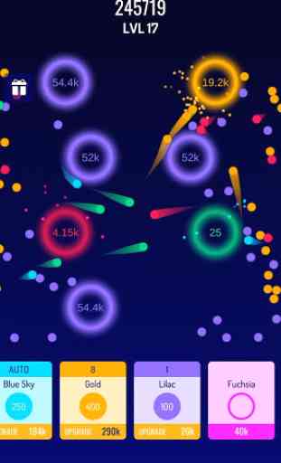 Glow Balls Control Idle Clicker -  Collect dot 2