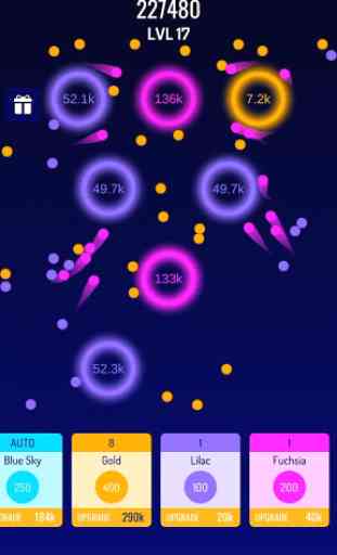 Glow Balls Control Idle Clicker -  Collect dot 3