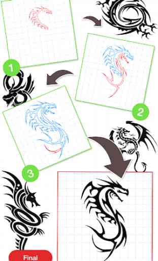 How To Draw Dragon 4