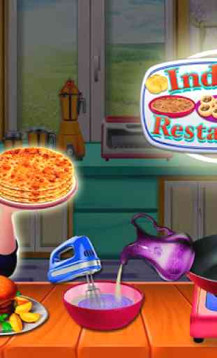 Indian  Food Restaurant And  Cooking Game 2