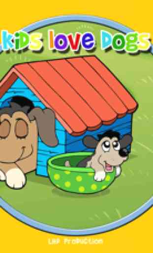 kids love dogs - free game for kids 1