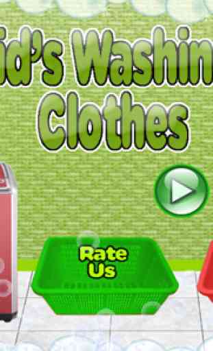 Little Laundry Service : Cloth Washing Game 1