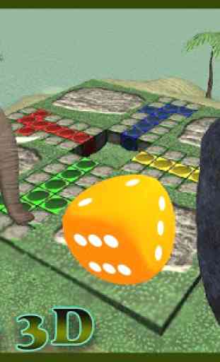 Ludo Jumanji Game Board 3D 1