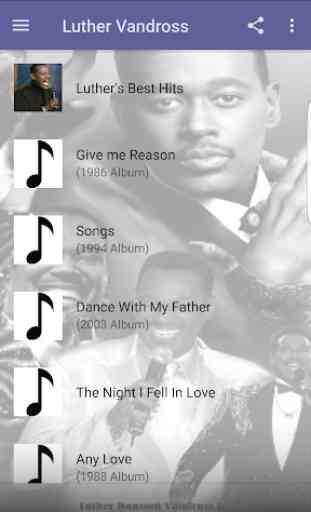 Luther Vandross Songs 1