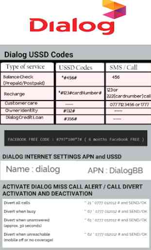 Mobile SIM USSD Codes and Packages 4