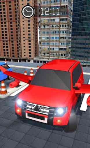 Offroad Prado Parking Car Simulator - Flying Prado 1