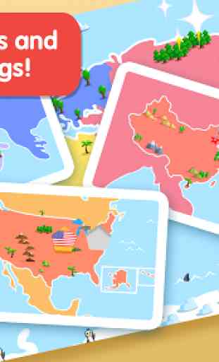 Preschool Geography Countries Kids Learn World Map 2