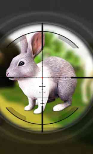 Rabbit Hunting Challenge - Sniper Shooting Games 4