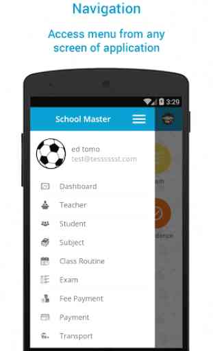 School Management System Mobile App for Wordpress 3