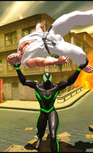Shadow Rope Hero Power : Amazing Spider Fighter 2