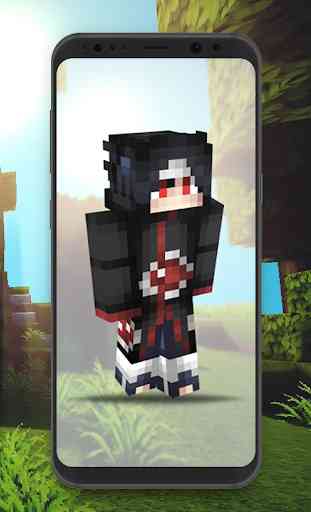 Skins Pack Naruto For Minecraft 1