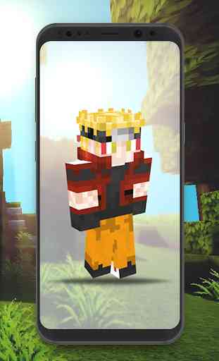 Skins Pack Naruto For Minecraft 2