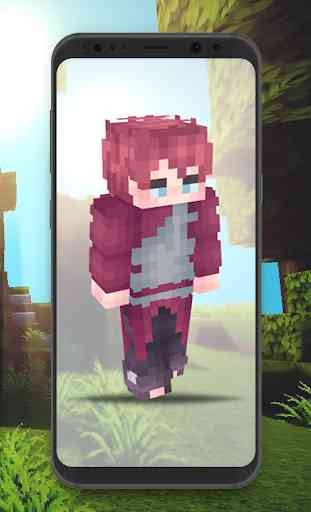 Skins Pack Naruto For Minecraft 3