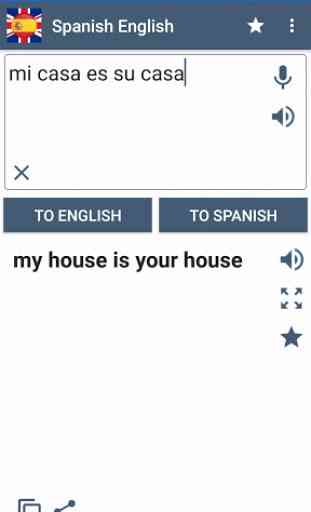 Spanish English Translator with offline mode 2
