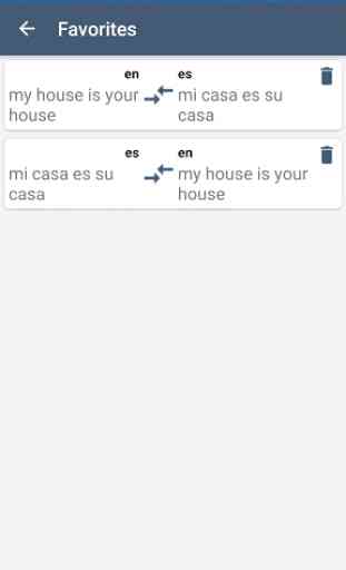 Spanish English Translator with offline mode 3