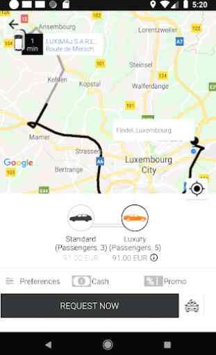 Taximeter-GPS Passenger App 2