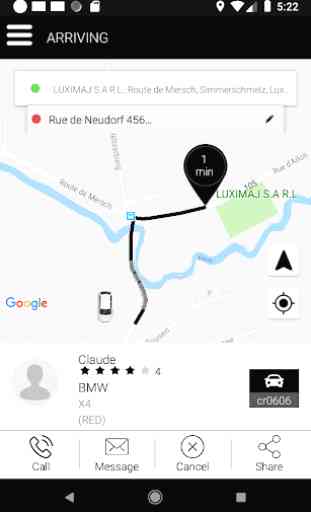 Taximeter-GPS Passenger App 3