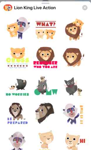 The Lion King Stickers 1