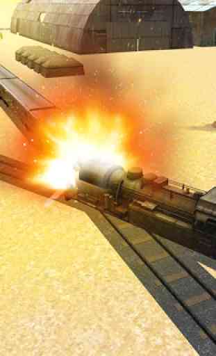 Train Driving Simulator Game: Burning Oil Engine 4