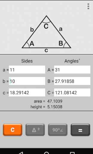 Triangle Calculator Pro 1