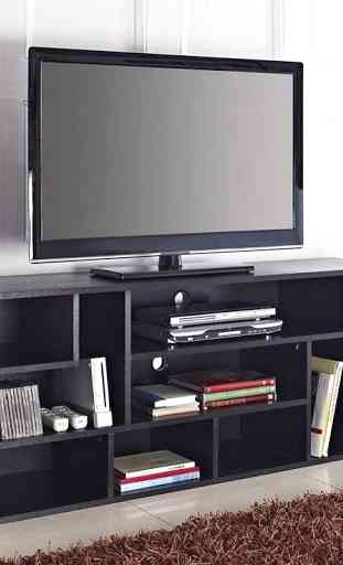 tv stand with mount ideas 1