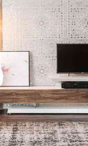 tv stand with mount ideas 2