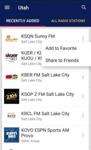Utah Radio Stations - USA 2