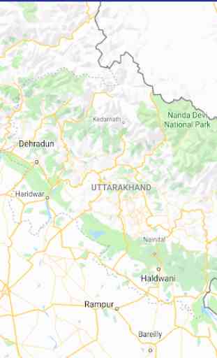 Uttarakhand Map 2