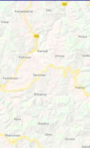 Uttarakhand Map 3