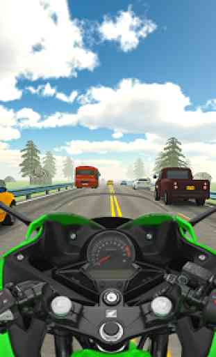 VR Highway Real Traffic Bike Racer  3