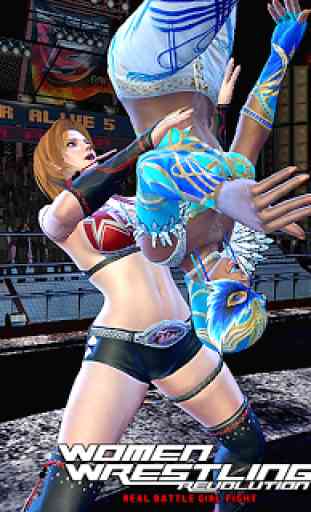 Women Wrestling Revolution Real Battle Girl Fight 2