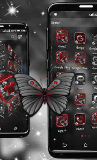 Abstract Girl Launcher Theme 4