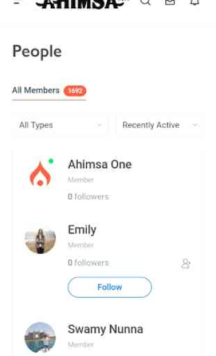 Ahimsa One — The Social Network for Veg & Holistic 1