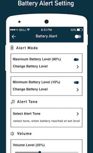 Battery Percentage Voice Alert- Battery Full Alarm 1