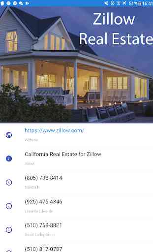 California Real Estate for Zillow 1