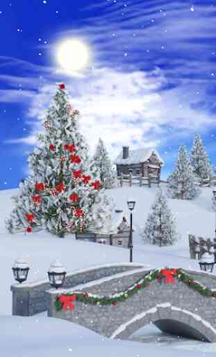 Christmas Village Live Wallpaper 1
