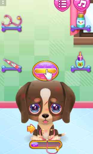 Cute Puppy Care - dress up games for girls 4