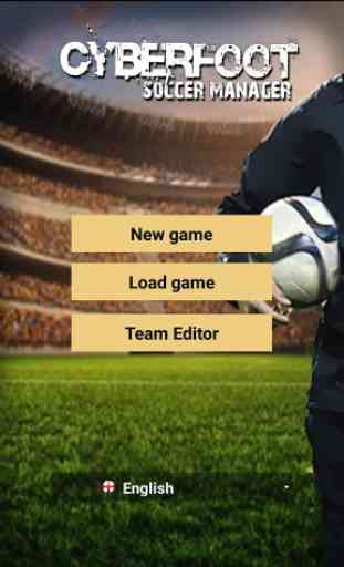 Cyberfoot Soccer Manager 1
