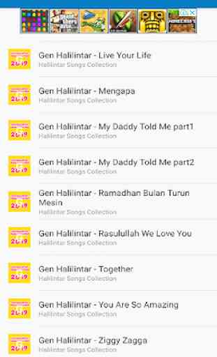 Halilintar Songs Collection 2