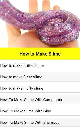 How Make Slime Easy 2