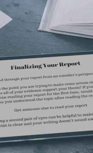 How to Write Report Correctly 3