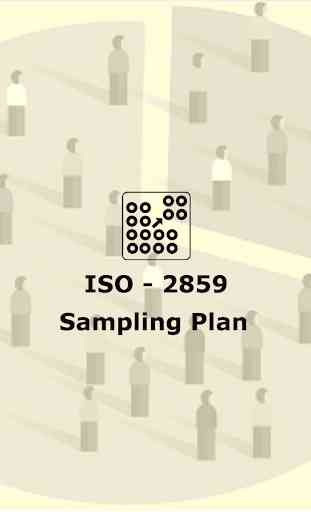ISO-2859 Sampling Plan 1